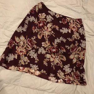 Ann Taylor Floral Skirt